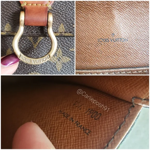 **SOLD** Authentic Pre-owned Vintage Louis Vuitton St Cloud Bag - Picture 13 of 14